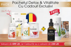  Pachetul DETOX & VITALITATE – Cu Cadouri Exclusivi