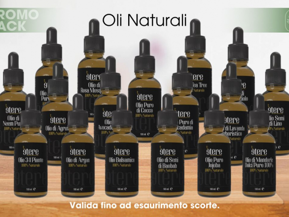 PROMO PACK- Oli Vegetali