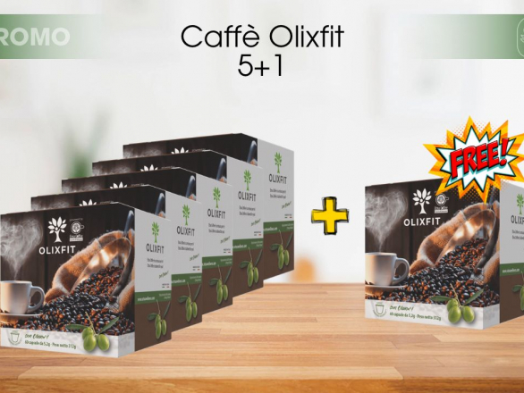 PROMO Caffe con OLIXINA capsule 60 X5 + 1 OMAGGIO** COMPATIBILE NESPRESSO***