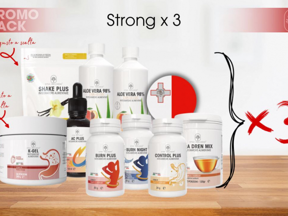 Strong Promo Pack x 3 mesi - MALTA