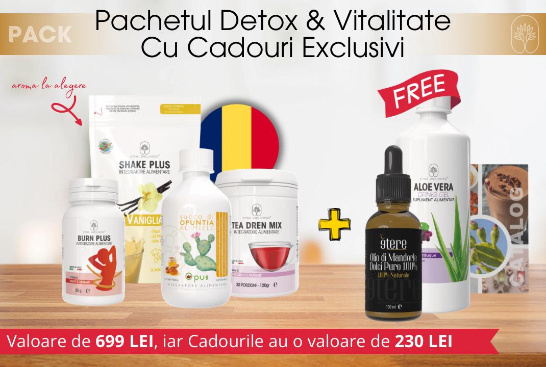  Pachetul DETOX & VITALITATE – Cu Cadouri Exclusivi